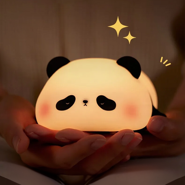 Cute Sleeping Panda Silicone Lamp